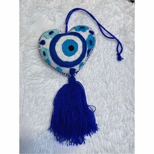 Heart Pom Bag Charm 🧿